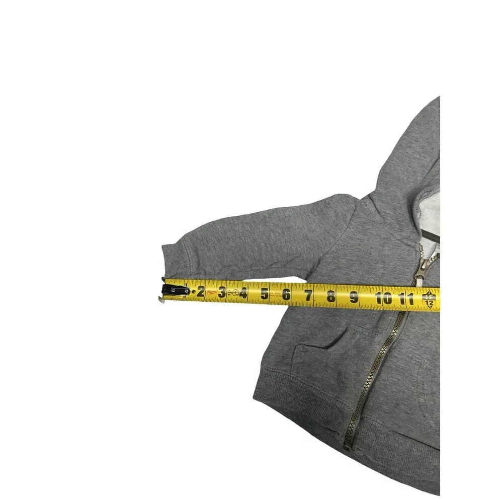 Simple Joys Carter’s Baby Gray Full Zip Hoodie Sweatshirt 6-9M Infant Unisex